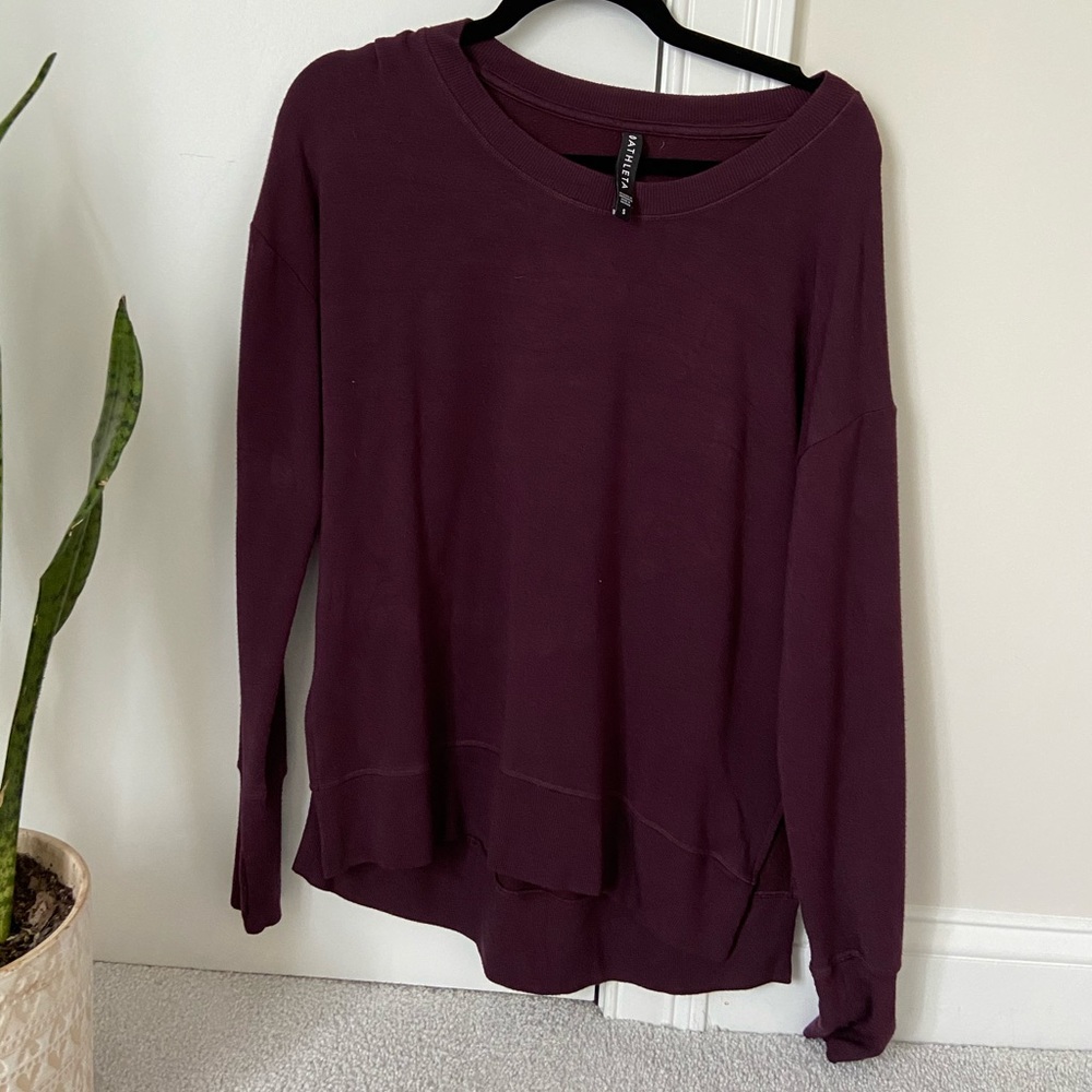Athleta coaster luxe sweater/sweatshirt